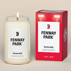 NEW IN BOX Homesick Candle - Boston Red Sox Fenway Park